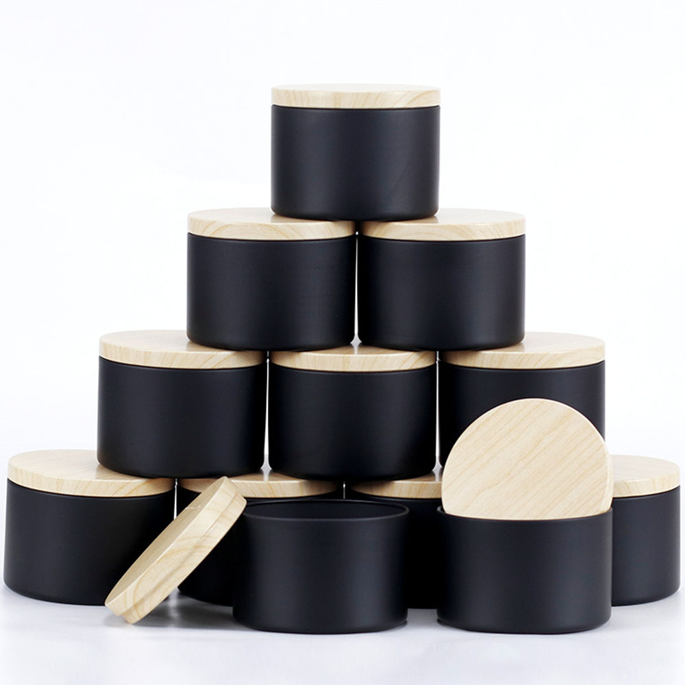 24pcs 4oz Black Candle Jars ,R - Candle Making Supplies Jars recensione e prezzo