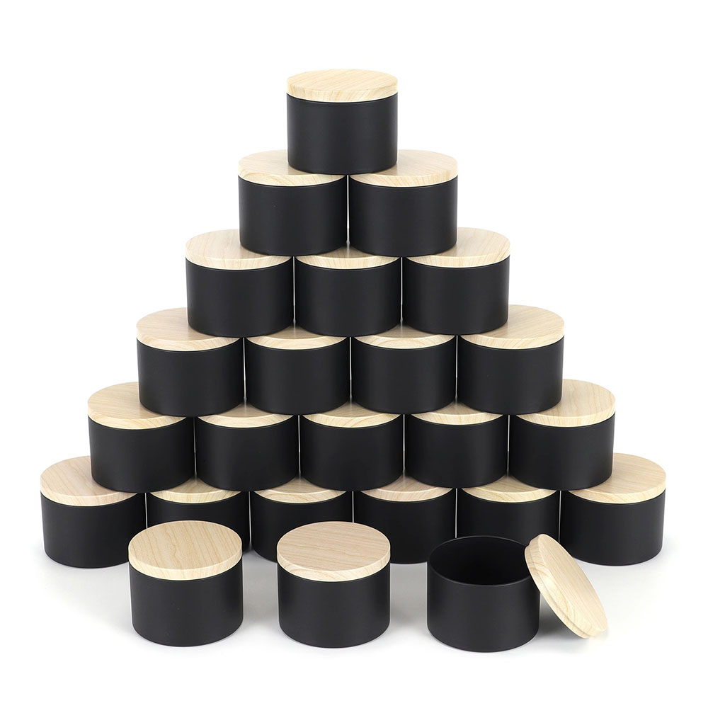 24pcs 4oz Black Candle Jars ,R - Candle Making Supplies Jars recensione e prezzo