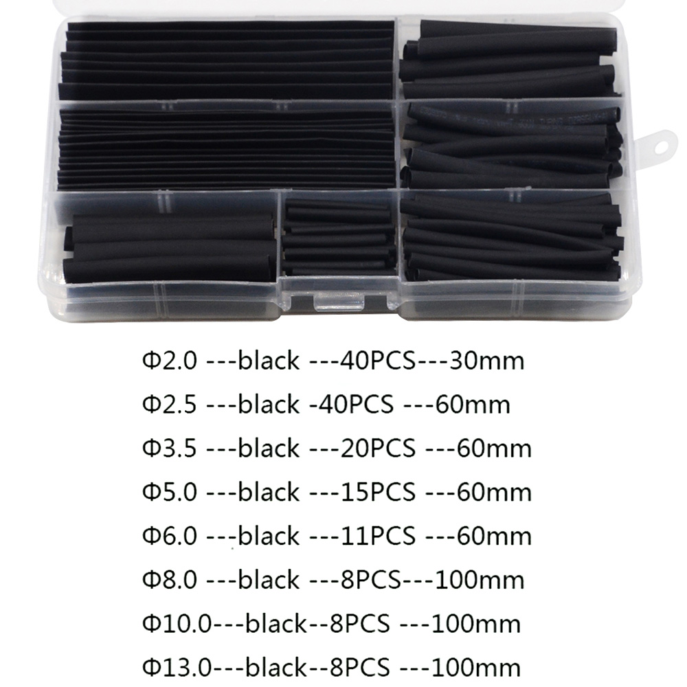 150pcs/Box 2:1 Polyolefin Heat - Shrink Sleeve Pvc recensione e prezzo