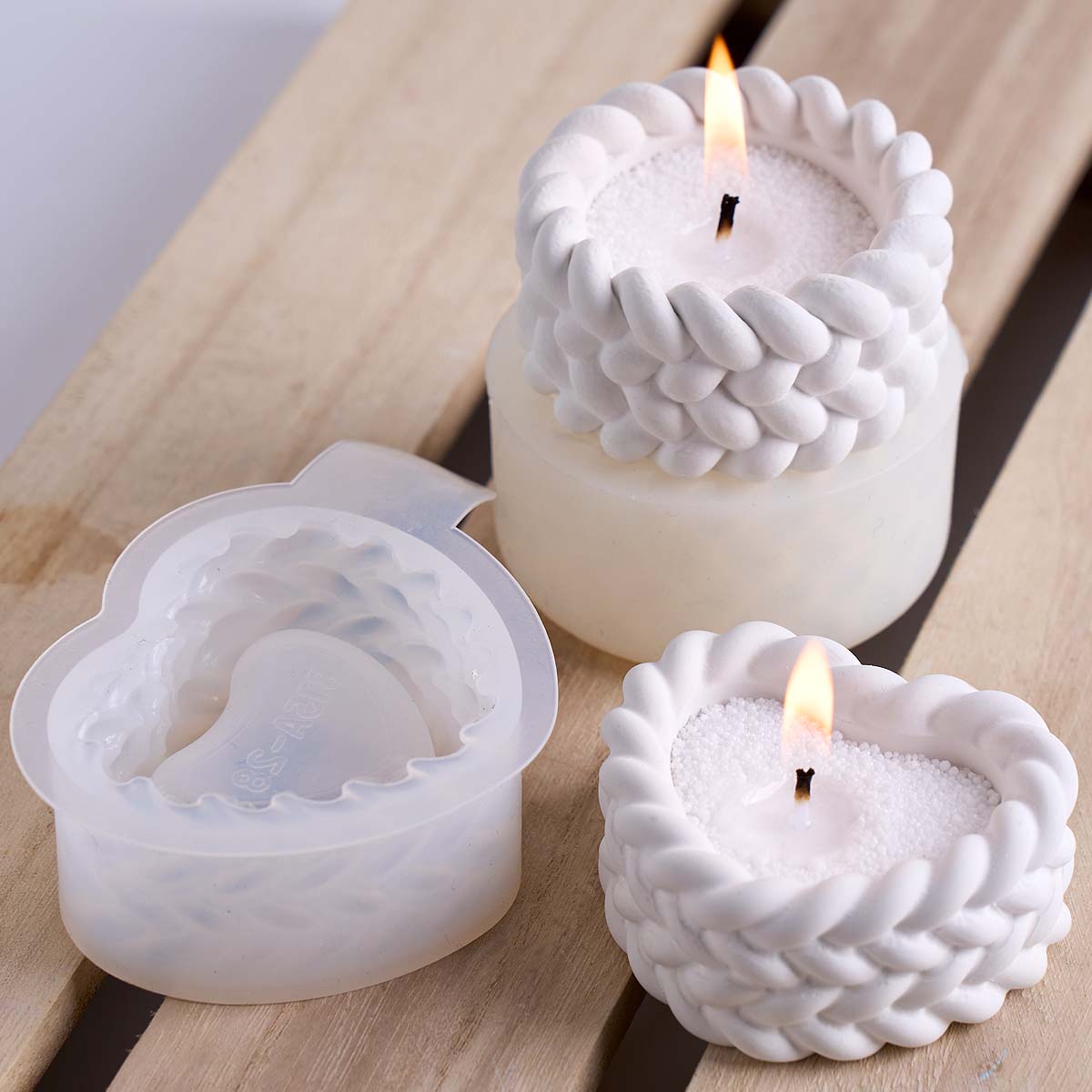 Mini Weaving Shape Candle Jar  - Candle Making Supplies Jars recensione e prezzo
