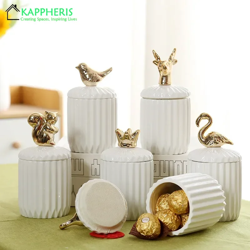 White Ceramic Candle Jars for  - Candle Making Supplies Jars recensione e prezzo