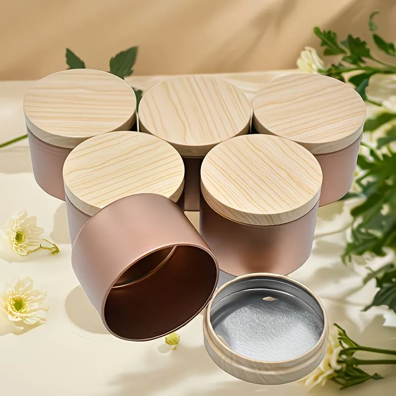 Rose Golden Metal Candle Jars  - Candle Making Supplies Jars recensione e prezzo
