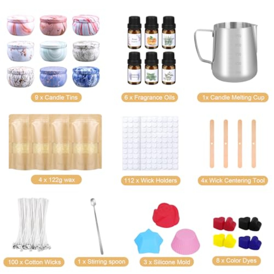 Candle Making Kits for Adults, - Candle Making Supplies Jars recensione e prezzo