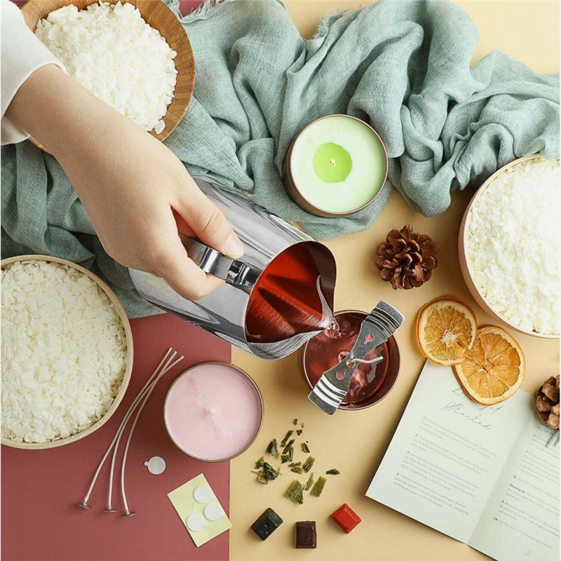 A24F-304 Stainless Steel Wax M - Candle Making Supplies Jars recensione e prezzo