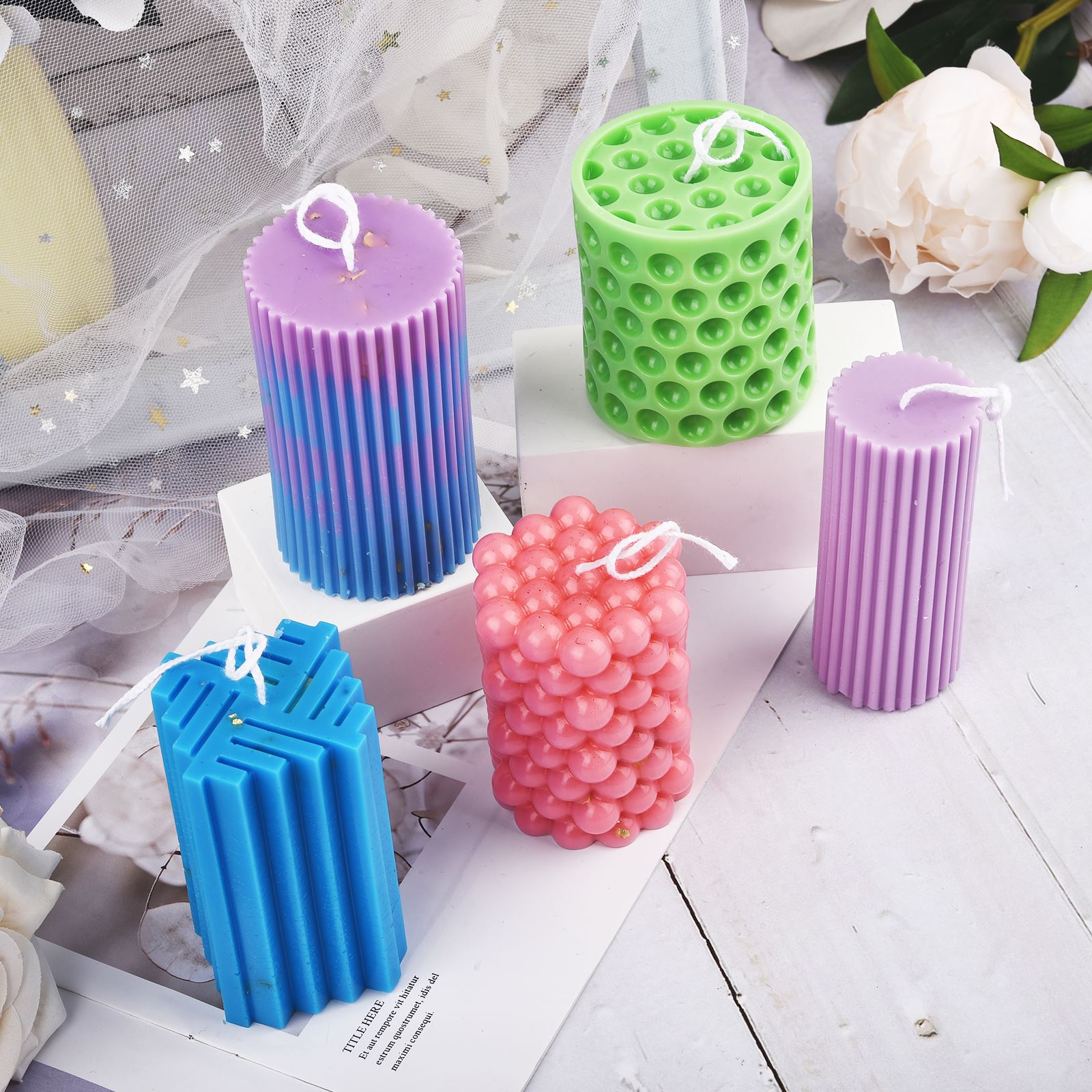 16colors 2g/Bag DIY Candle Wax - Candle Fragrance Supplies recensione e prezzo