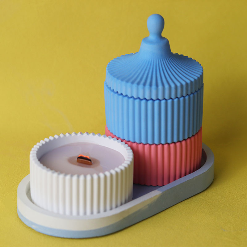 Concrete Candle Jar Silicone M - Candle Making Supplies Jars recensione e prezzo