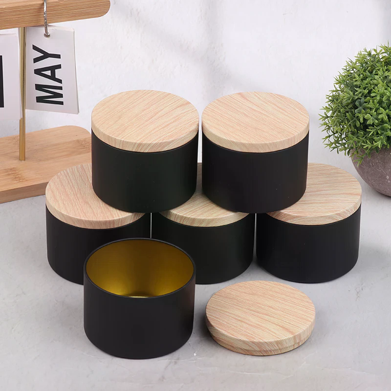 6Pcs Candle Tinplate With Lids - Candle Making Supplies Jars recensione e prezzo