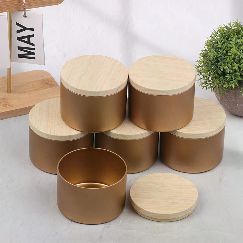 6Pcs Candle Tinplate With Lids - Candle Making Supplies Jars recensione e prezzo