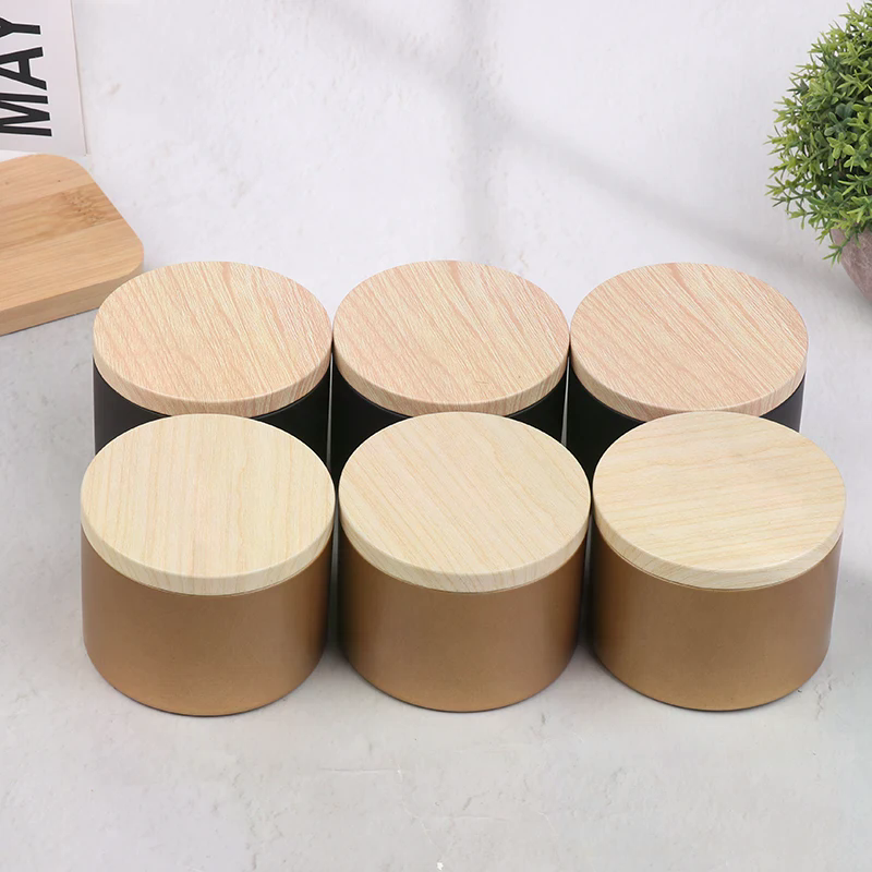 6Pcs Candle Tinplate With Lids - Candle Making Supplies Jars recensione e prezzo