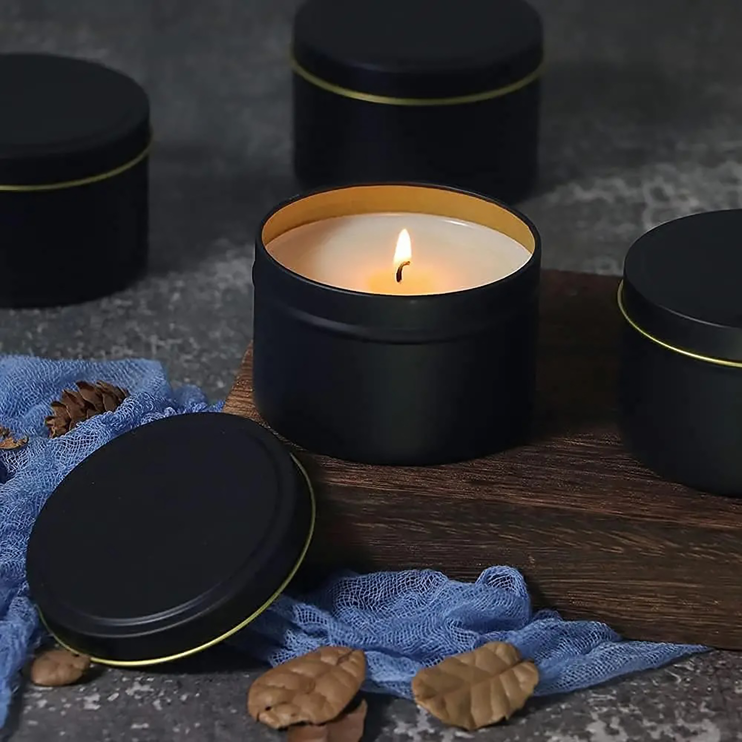 4oz/ 8oz Candle tins with lids - Candle Making Supplies Jars recensione e prezzo