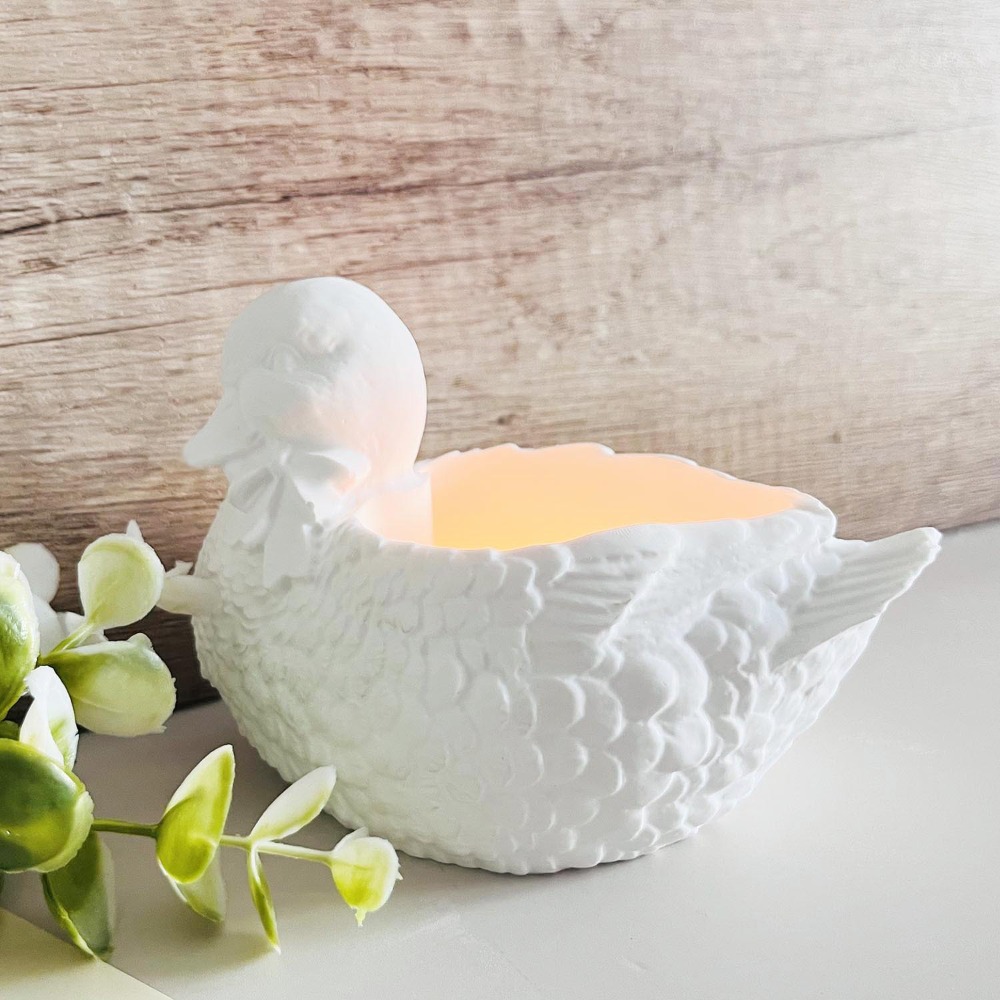 Beautiful Plaster Duck Storage - Candle Making Supplies Jars recensione e prezzo