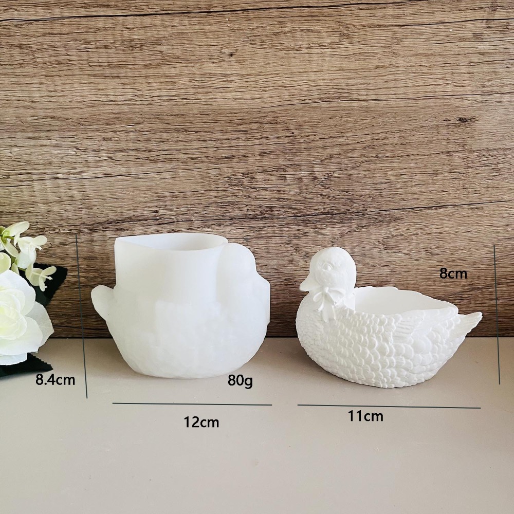 Beautiful Plaster Duck Storage - Candle Making Supplies Jars recensione e prezzo
