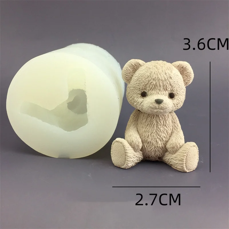 Cute Bear Honey Jar Silicone C - Candle Making Supplies Jars recensione e prezzo