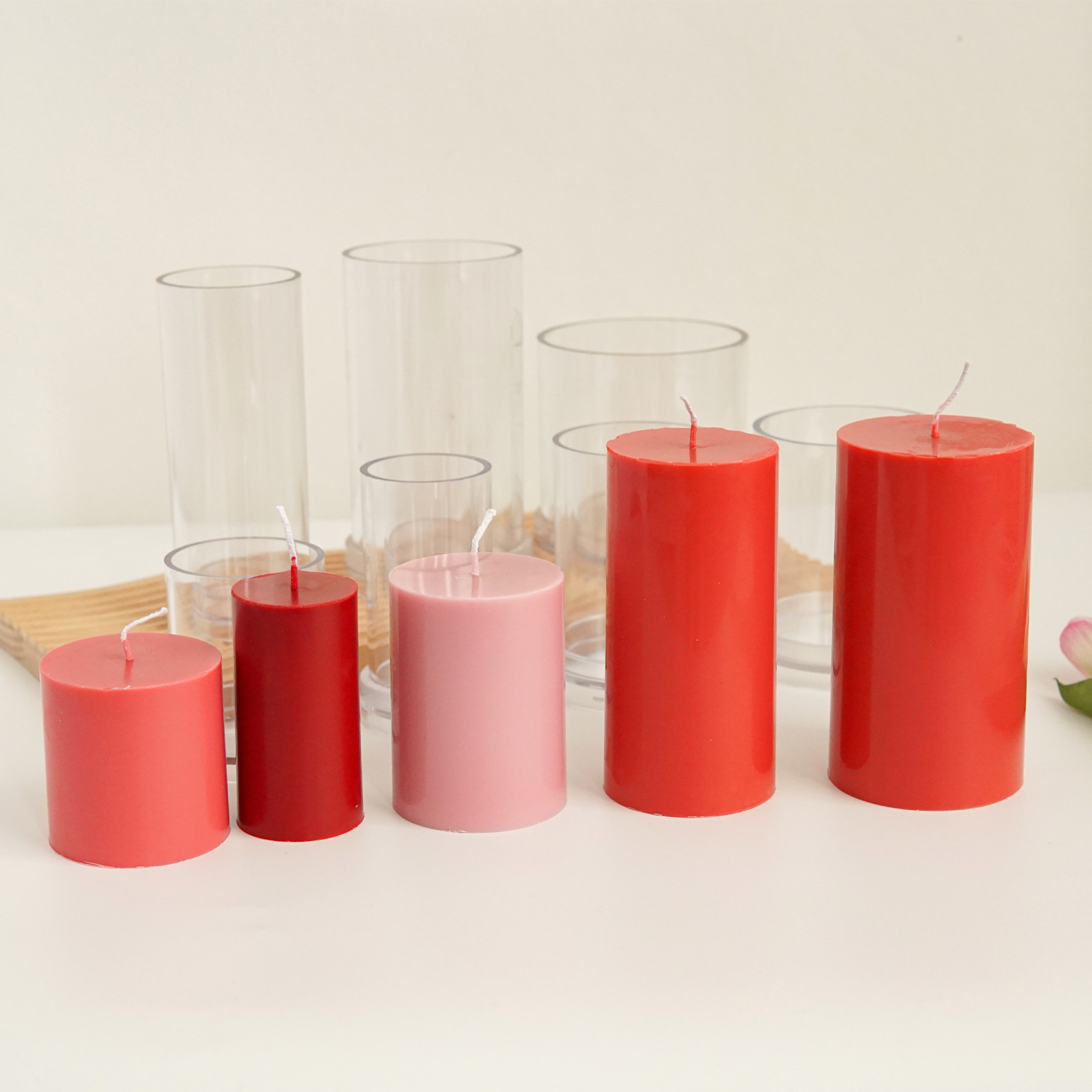 Various 3D Cylindrical Candle  - Candle Making Supplies Jars recensione e prezzo