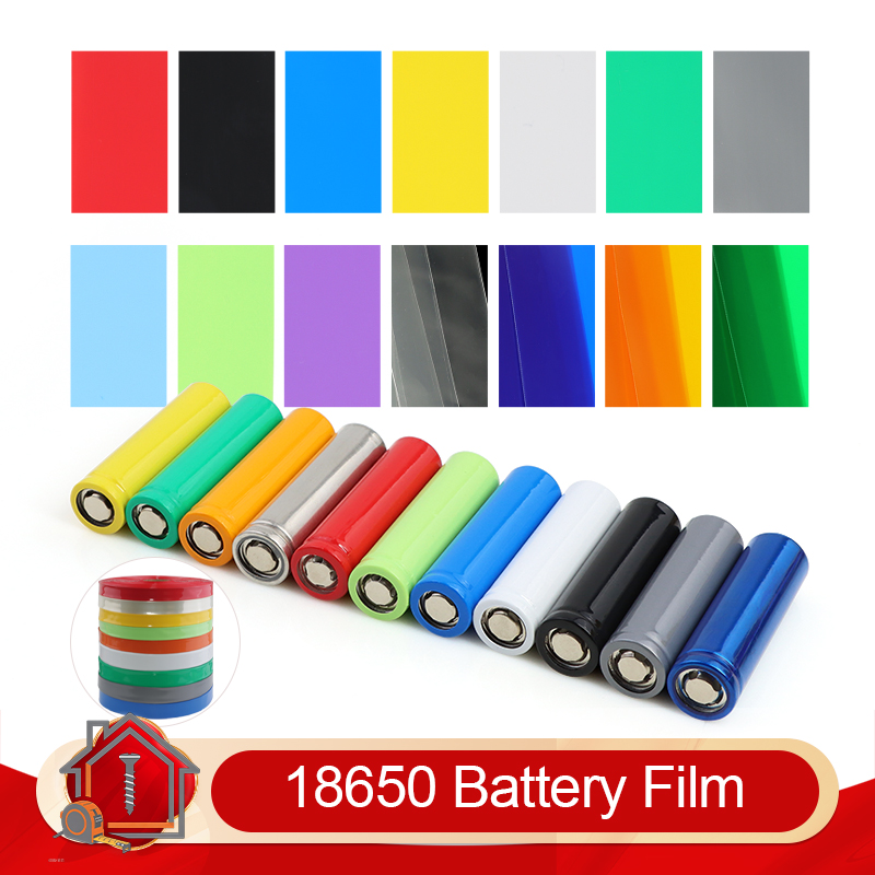 100~1000pcs PreCut 18650 Batte - Shrink Sleeve Pvc recensione e prezzo