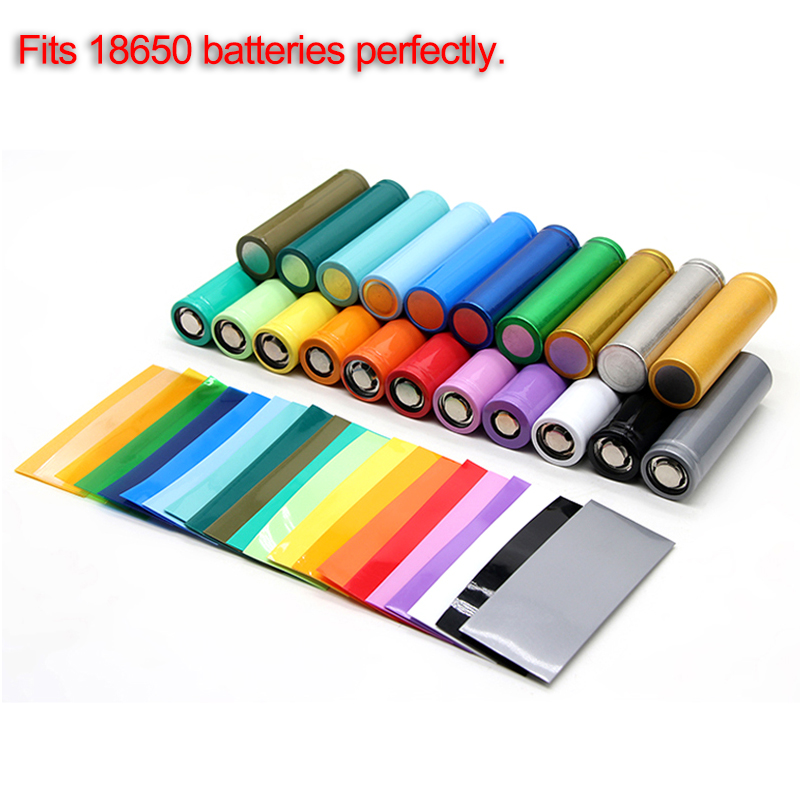 100~1000pcs PreCut 18650 Batte - Shrink Sleeve Pvc recensione e prezzo