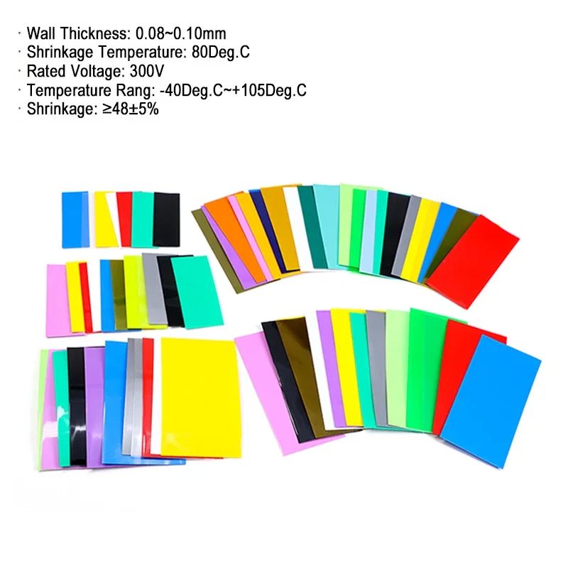25~1000pcs PVC Heat Shrink Tub - Shrink Sleeve Pvc recensione e prezzo