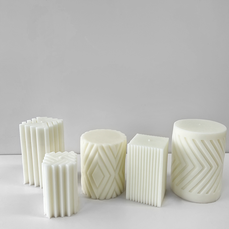 Geometric Cylindrical Scented  - Candle Fragrance Supplies recensione e prezzo