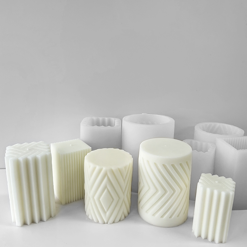 Geometric Cylindrical Scented  - Candle Fragrance Supplies recensione e prezzo