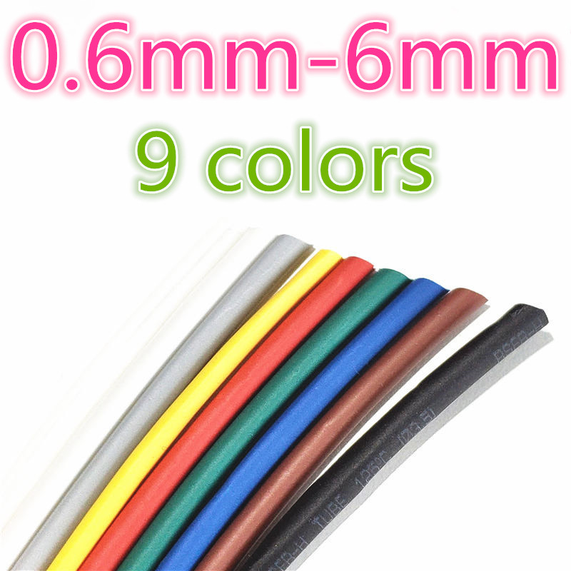 1/3/5meter 2:1 9 Colors 0.6mm  - Shrink Sleeve Pvc recensione e prezzo