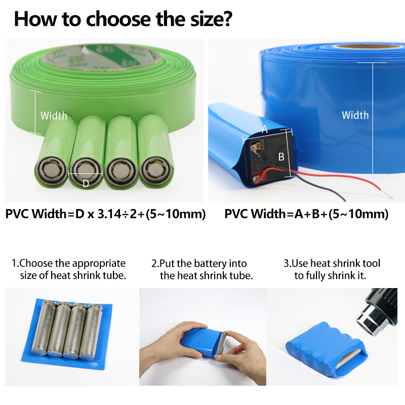 18650 Battery Shrink Films PVC - Shrink Sleeve Pvc recensione e prezzo