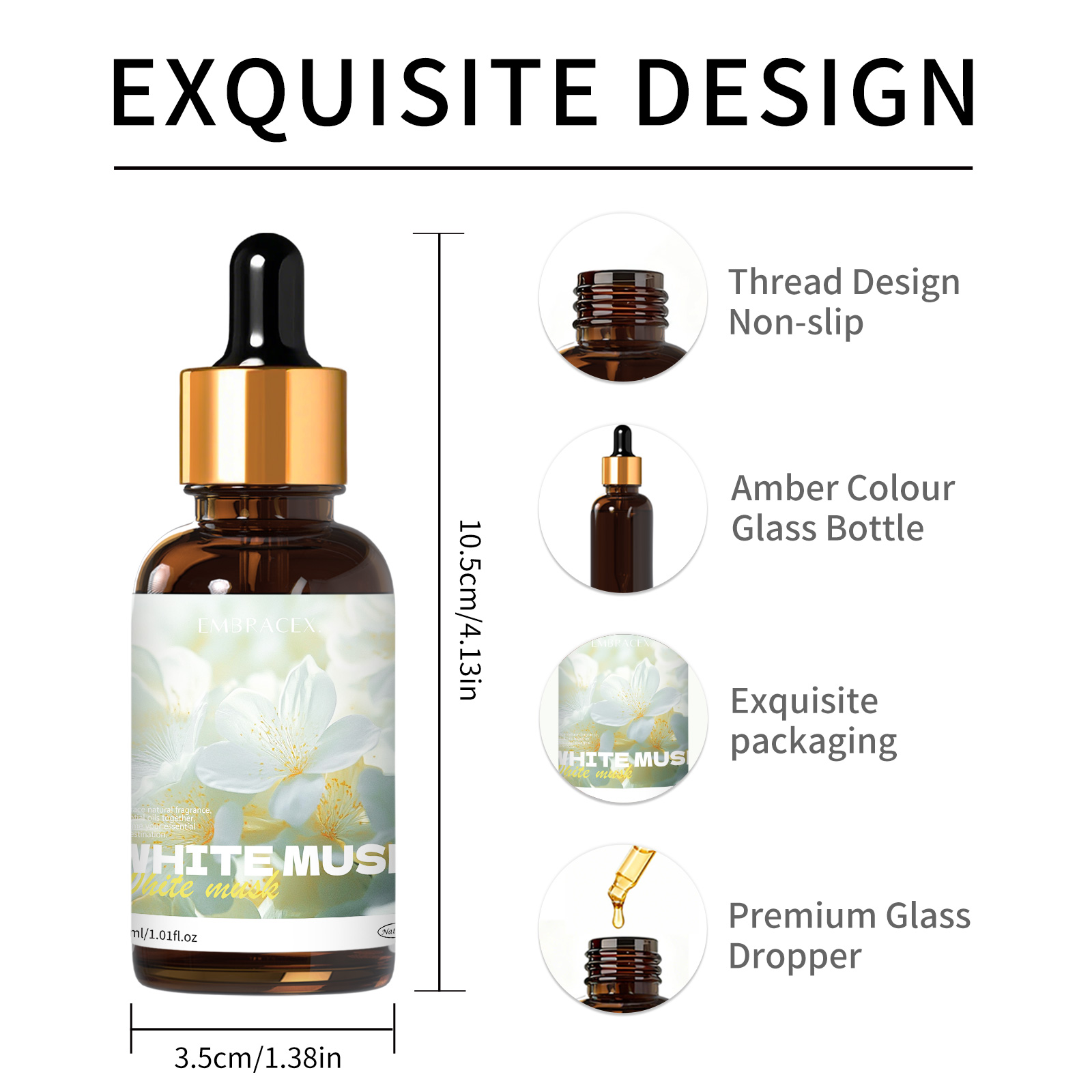 30ml White Musk Essential Oil  - Candle Fragrance Supplies recensione e prezzo