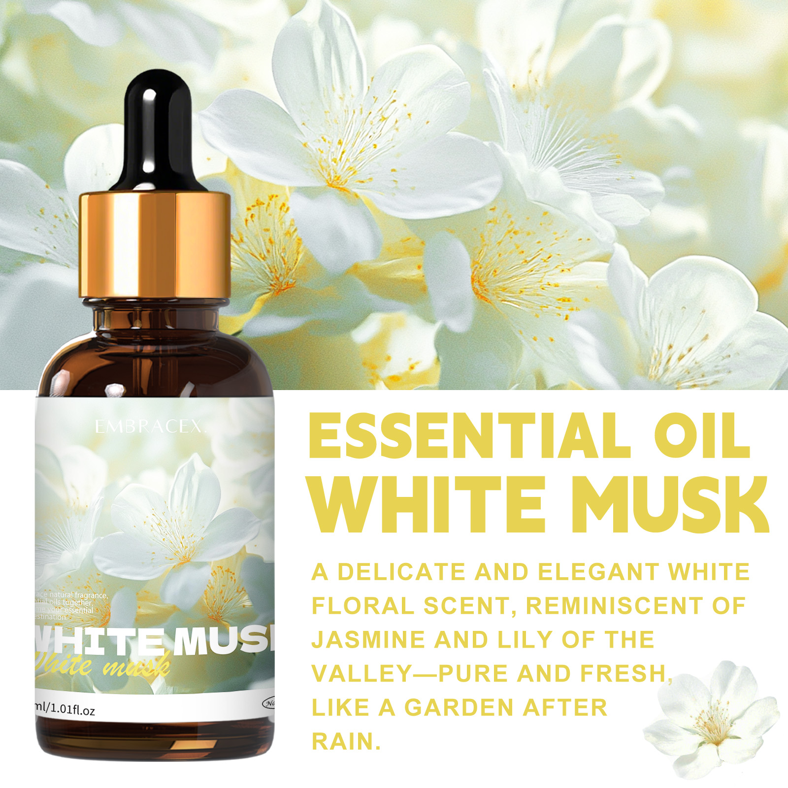 30ml White Musk Essential Oil  - Candle Fragrance Supplies recensione e prezzo