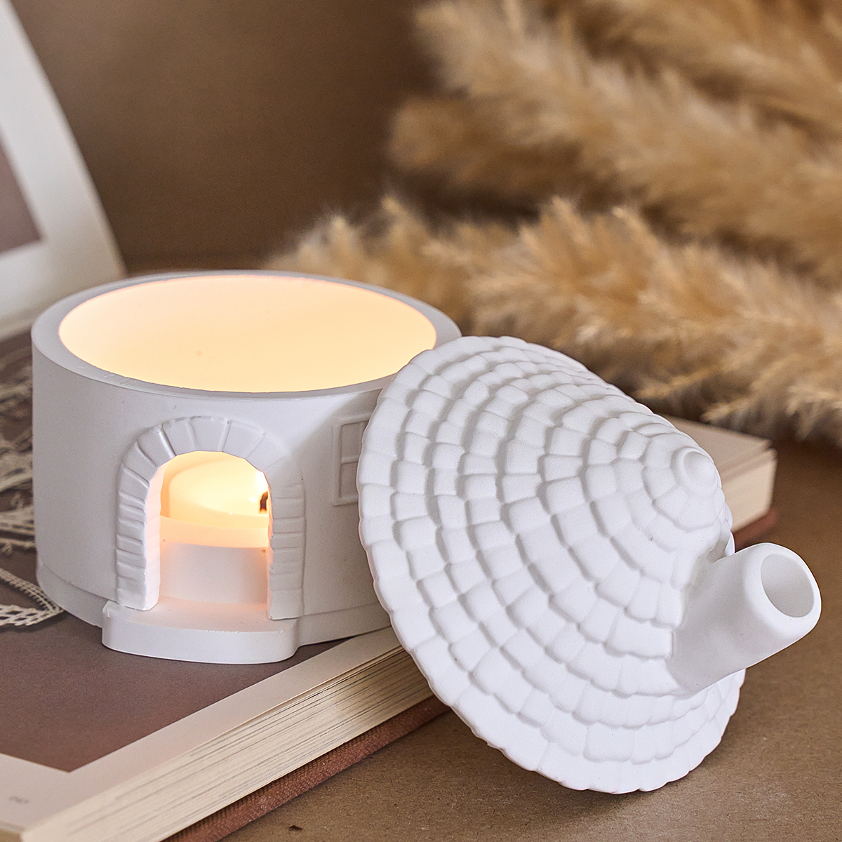 3D House Incense Stove Silicon - Candle Making Supplies Jars recensione e prezzo
