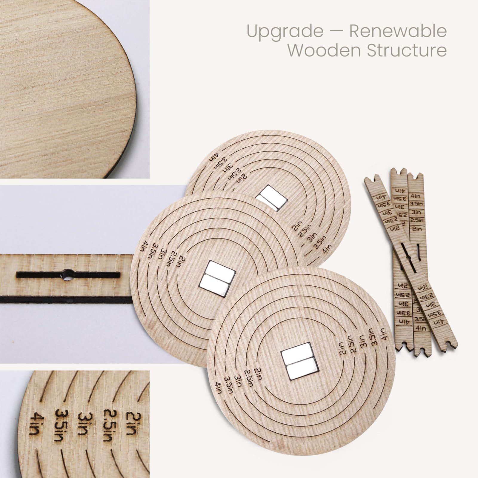 2Pcs Wick Centering Tool Woode - Candle Fragrance Supplies recensione e prezzo