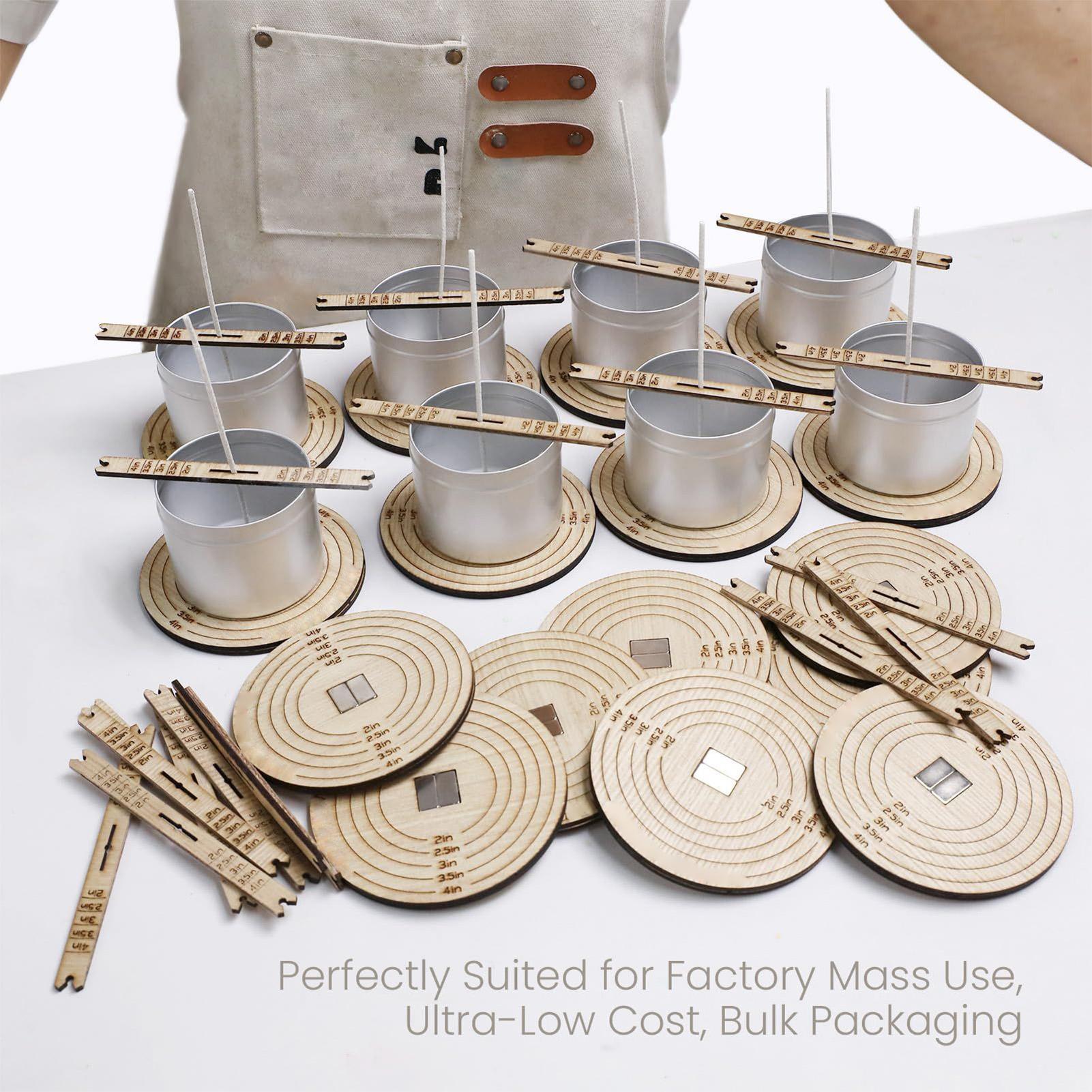 2Pcs Wick Centering Tool Woode - Candle Fragrance Supplies recensione e prezzo